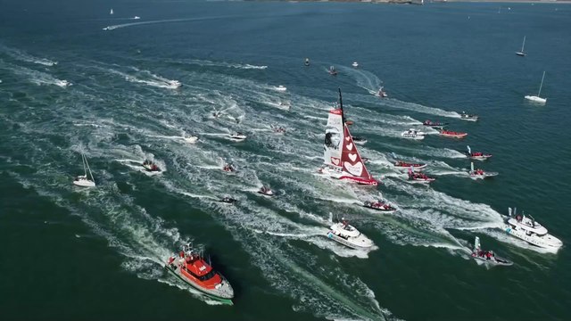 Vendée Globe 2020/2021 - Arrivée Sam Davies Initiatives -Cœur 26/02/2021