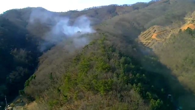 경기 양평 야산에서 불... 담뱃불 원인으로 추정 / YTN