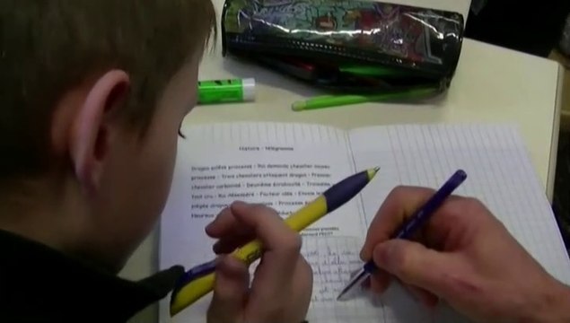 Ecrire : séance d'écriture en classe