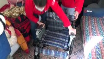 Tekerlekli sandalye ihtiyacını Kızılay karşıladı