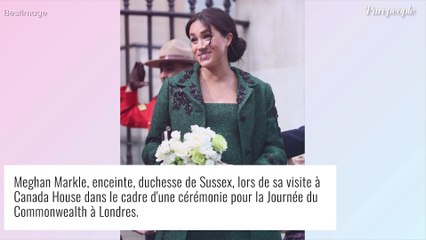 Meghan Markle enceinte et économe : une robe à petit prix qui a du succès !