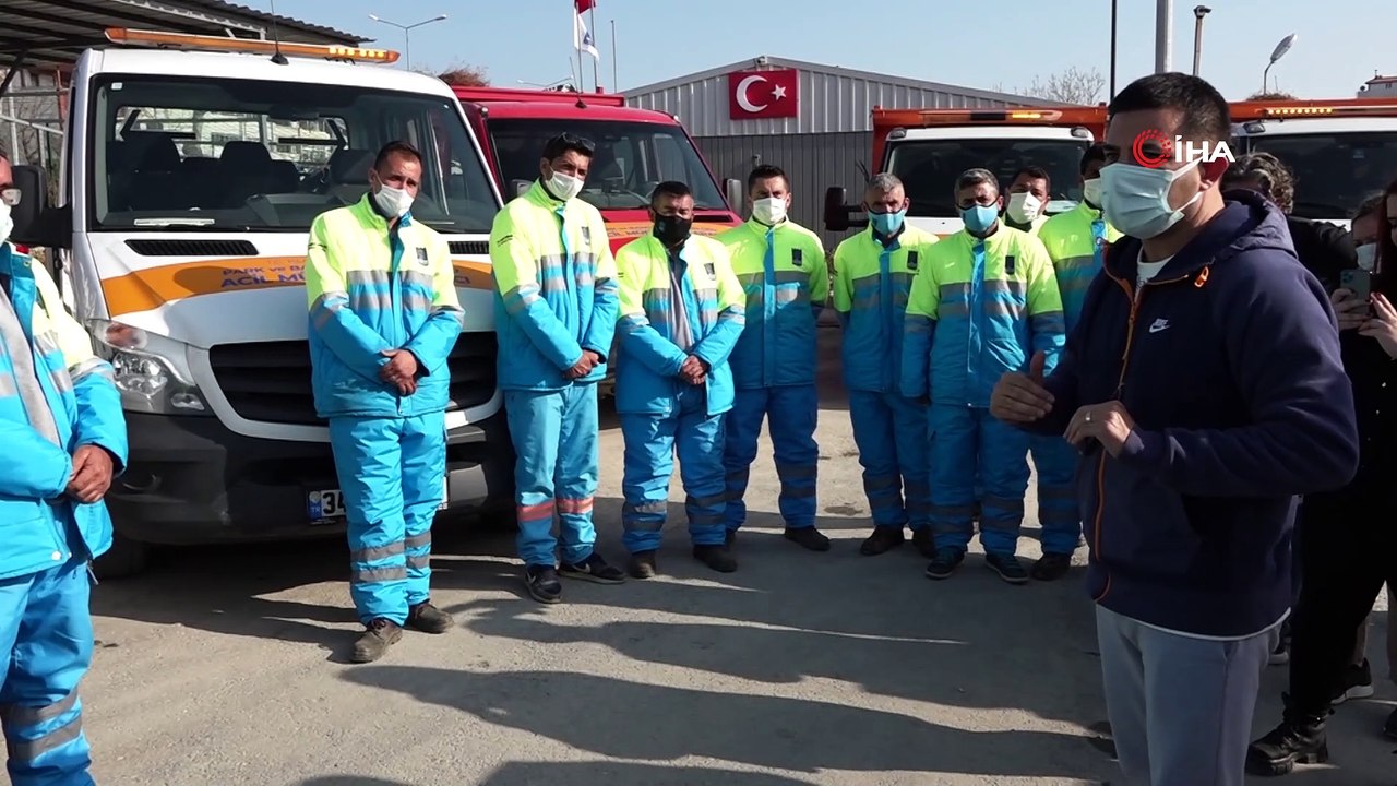 Kuşadası Belediyesi acil müdahale timleri 24 saat görevde