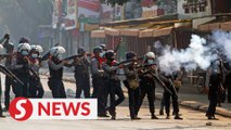 Myanmar crackdown leaves at least 9 dead in violent weekend