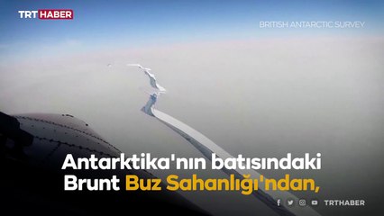Antarktika'da 1270 kilometrekarelik buz kütlesi koptu
