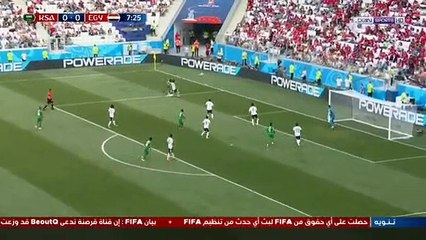 Télécharger la video: الشوط الأول من مباراة مصر و السعودية 2/1 كاس العالم روسيا 2018م | Egypt VS Saudi Arabia 1/2 World Cup Russia 2018 Frist Half