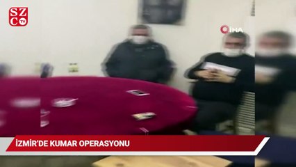 İzmir'de kumar operasyonu