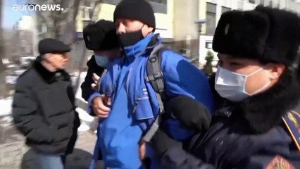Kazakhstan : des dizaines d'arrestations lors d'une manifestation d'opposition
