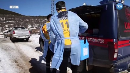 Türkiye’de Aşı Ekiplerinden Zorlu Bölgelere Ulaşma Çabası