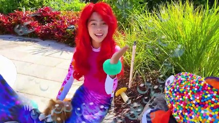 ناستيا وأرتيم وقصة عن حورية البحر الصغيرة