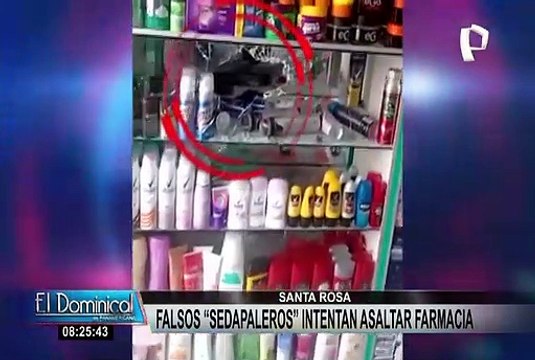 Santa Rosa: sujetos se hacen pasar por trabajadores de ‘Sedapal’ para asaltar farmacia