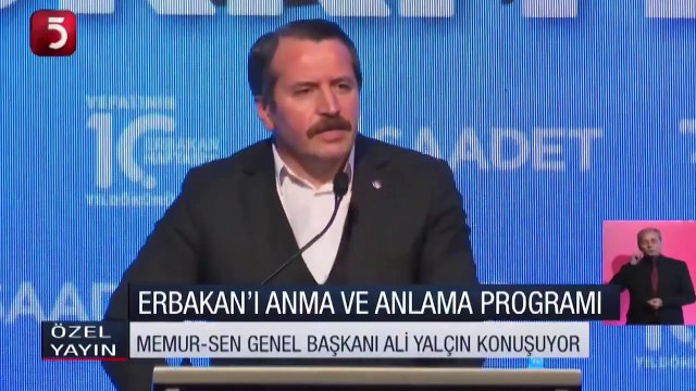 Gözlerinin içine baka baka merhum Erbakan'ı kullananlara seslendi!