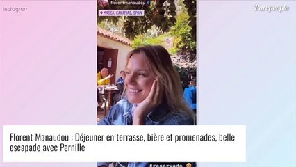 Florent Manaudou : Déjeuner en terrasse, bière et promenades, belle escapade avec Pernille
