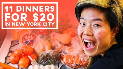 How To Cook 9 Meals For 2 On $20 In NYC