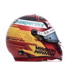 Formula 1 / Ferrari, il casco di Sainz per il 2021