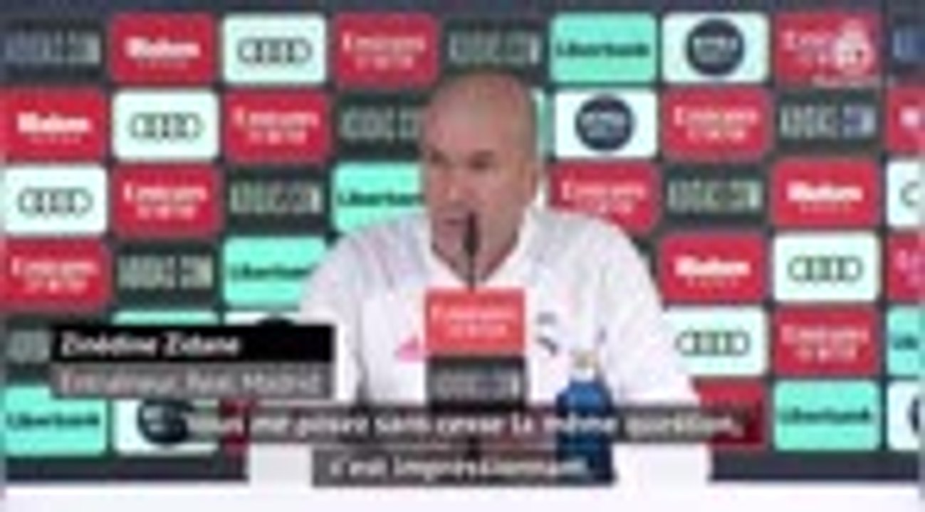 Transferts - Zidane sur Ramos : "Que ça se règle le plus vite possible"