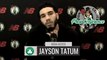 Jayson Tatum Pregame Interview | Celtics vs Wizards