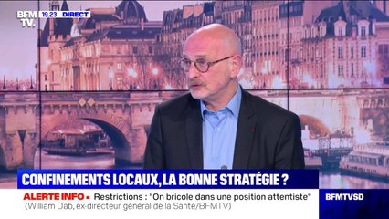 William Dab, ancien DG de la Santé: "La circulation du virus n'est absolument pas maîtrisée en France"