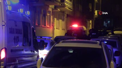 Çocuğunu görmek için bıçakla cama çıktı, kendini polise ihbar etti