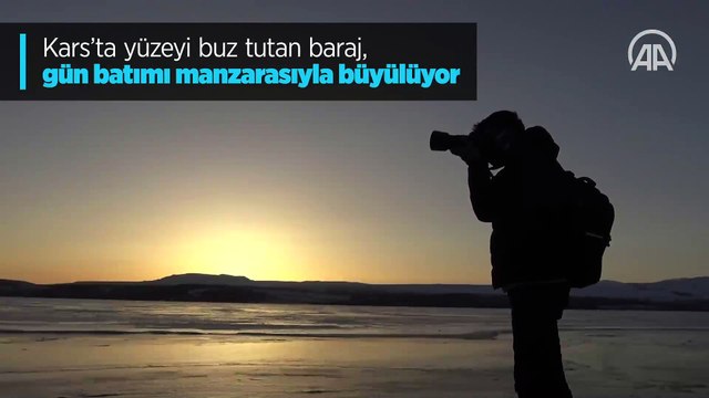 'Bir gün batımına baktım, bir buz tutan sulara; şahane!'