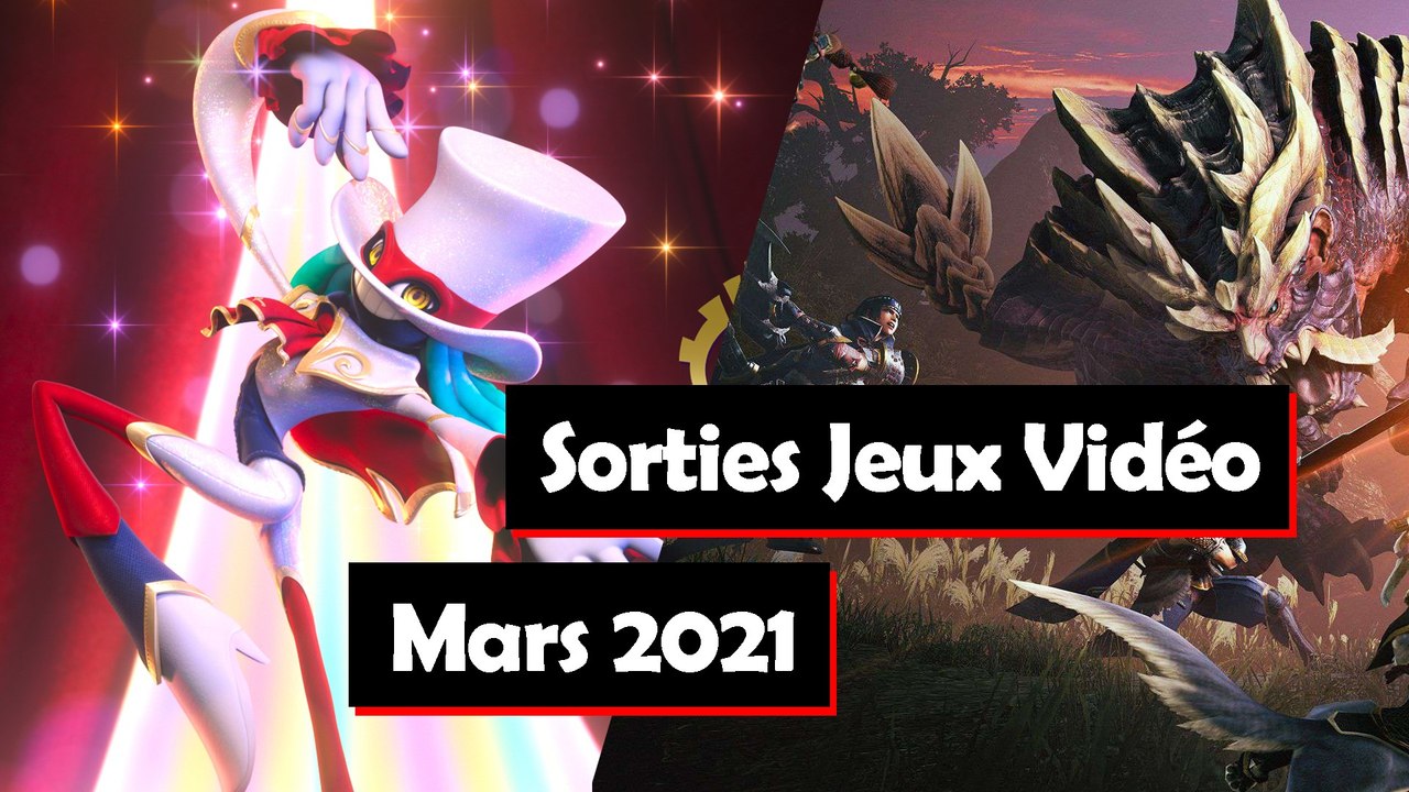 Jeux vidéo : les sorties du mois de mars