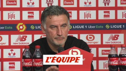 Galtier : « C'est un match nul miracle » - Foot - L1 - Lille