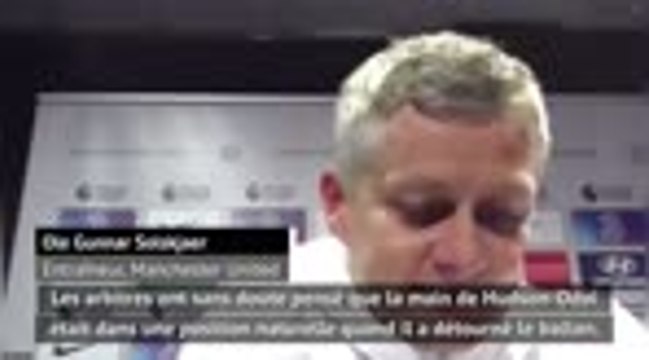 26ème j. - Solskjaer en manque de penalties : J'espère que les arbitres ne sont pas influencés par les propos des autres managers