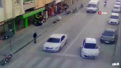 Hatay'da yaşlı adamın ölümüne neden olan motosikletliye meydan dayağı