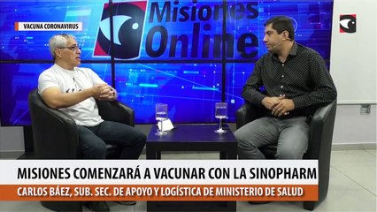 Misiones comenzará a vacunar con la Sinopharm