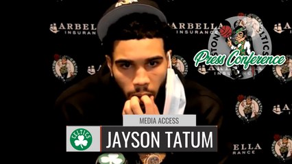 Jayson Tatum Reacts to his GAME WINNING SHOT