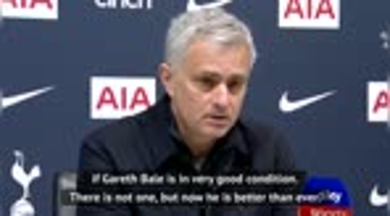 Bale 'better than ever' - Mourinho
