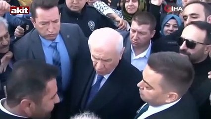 Mahkum yakınının sözleri Devlet Bahçeli'yi kızdırdı