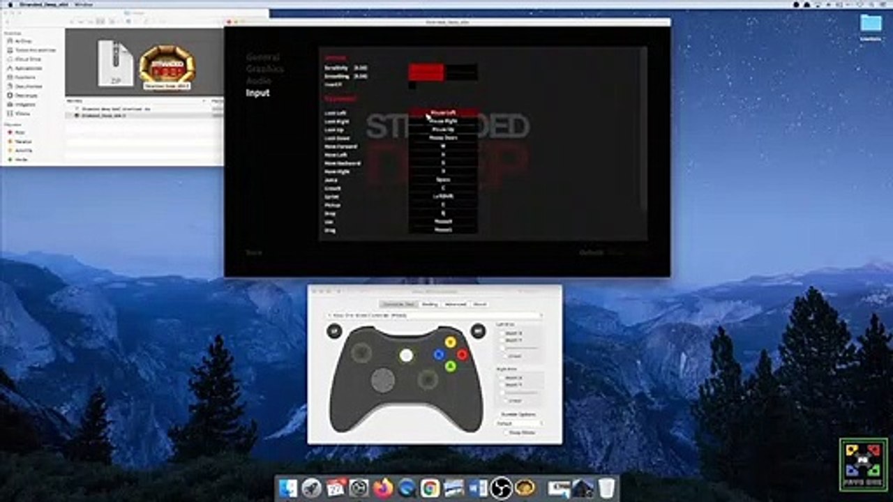 Stranded Deep  Mac Os x Configure control Xbox One