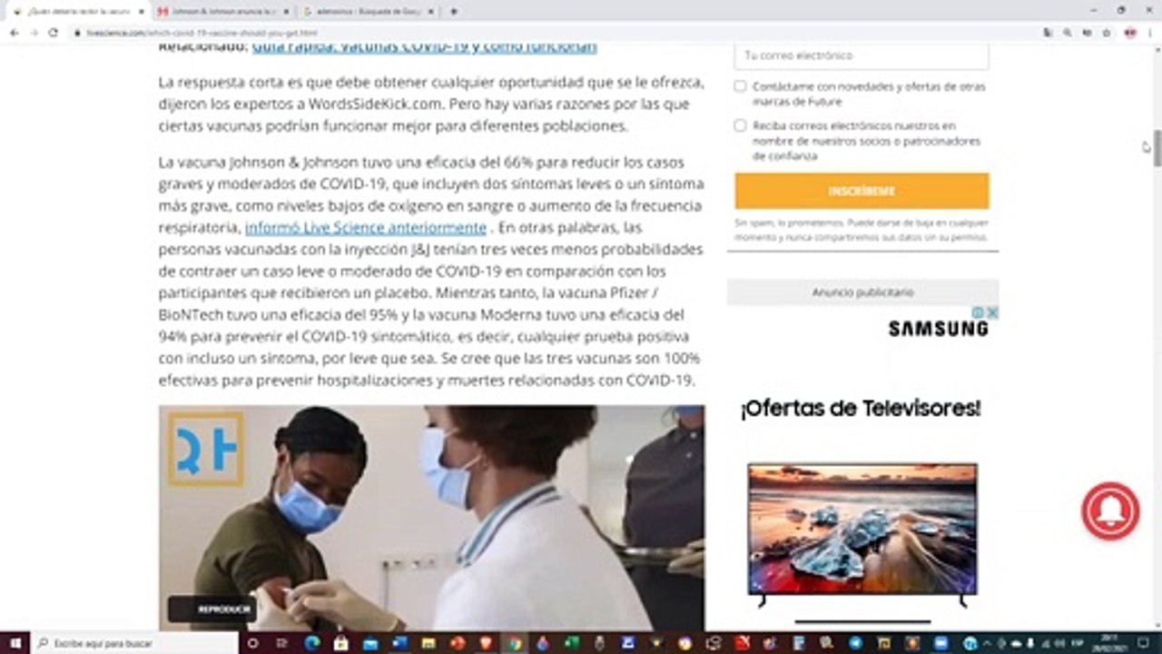 La Vacuna de ARNm de Johnson & Johnson