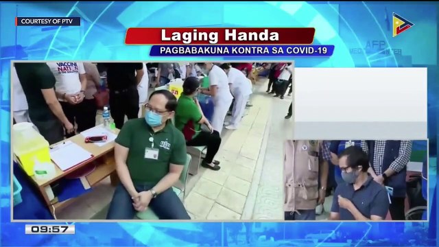 COVID-19 vaccinations start in the Philippines