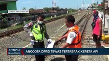 Anggota DPRD Tewas Tertabrak Kereta Api