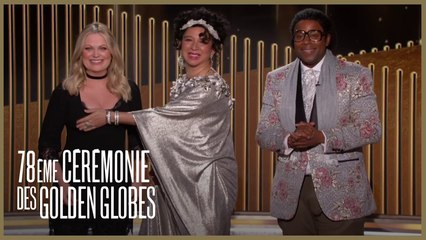Maya Rudolph et Keenan Thompson -  "la chanson la moins originale" - Golden Globes 2021