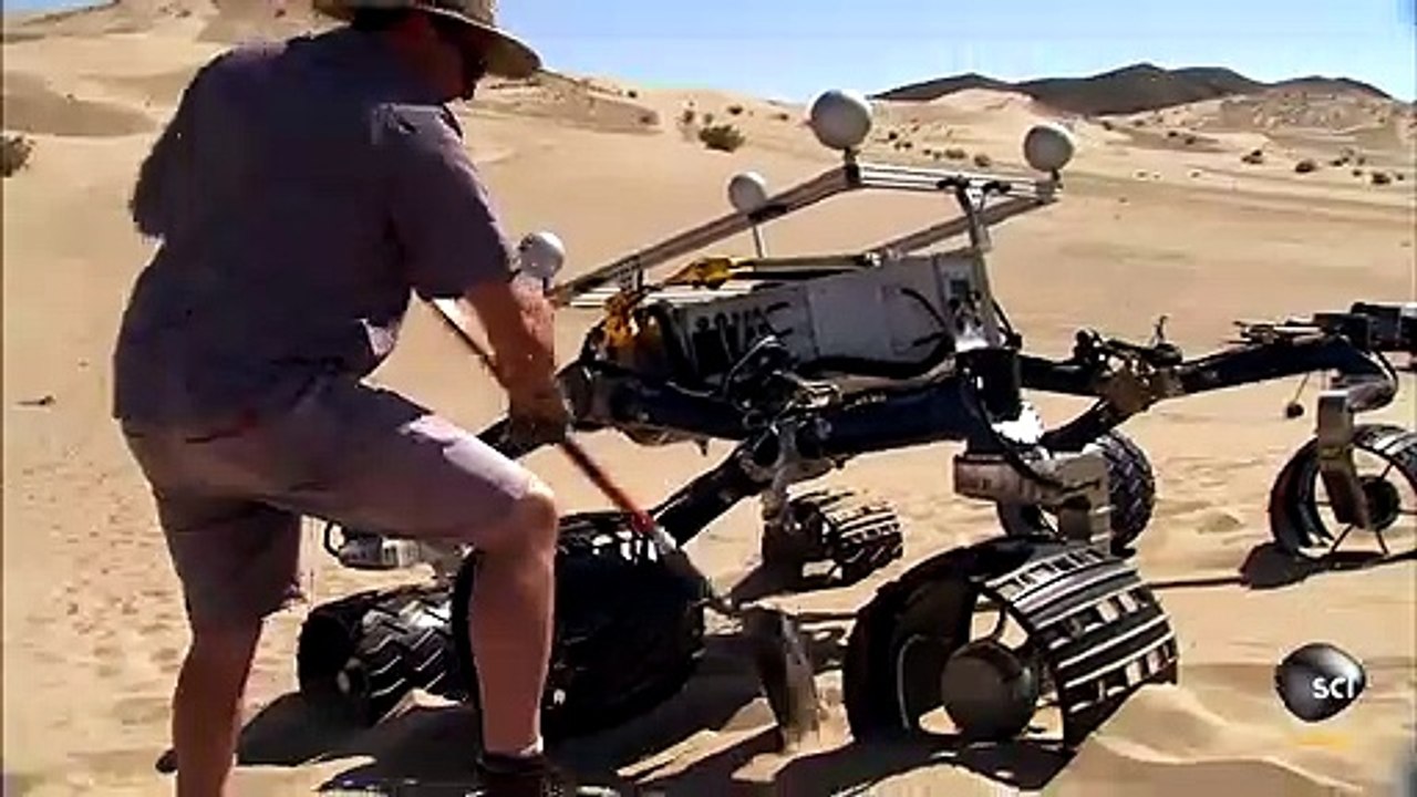 Testing the Curiosity Rover on Earth