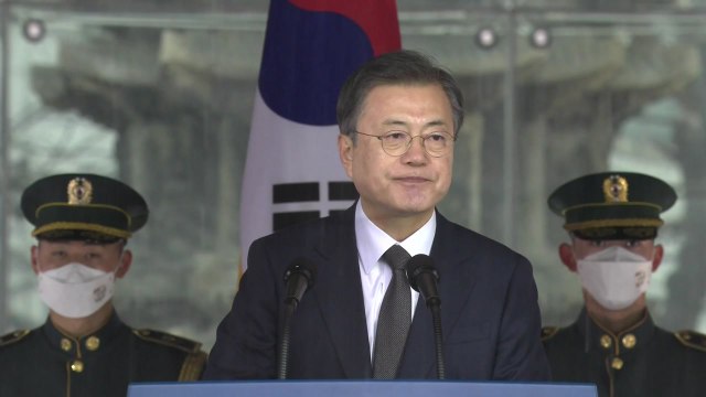 제102주년 3·1절 기념식…문재인 대통령 기념사 / YTN