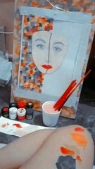 Me and my paint ( its messy)