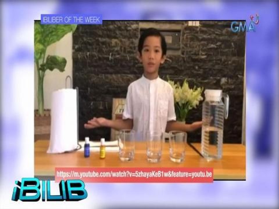 iBilib: Walking water experiment by Sean Egbert Abogado | iBiliber Of The Week