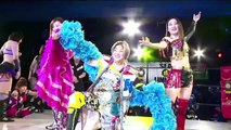 Arisa Nakajima, Nanae Takahashi & Riko Kawahata vs. Las Fresa de Egoistas (ASUKA & Makoto) & Tsukushi Haruka