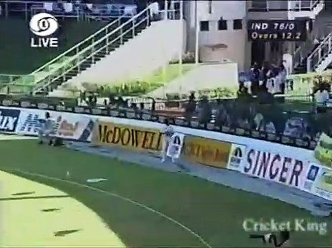Sachin Tendulkar - Saurav Ganguly 252 runs Opening Partnership vs Srilanka in Nidhas Trophy 1998