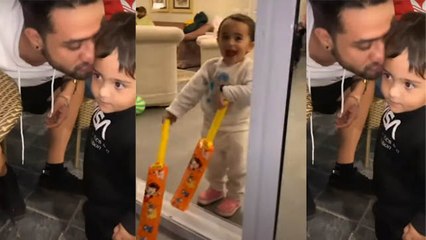 Aly Goni ने भांजे से मांगा खूब सारा KISS तो Jasmin Bhasin ने बनाया वीडियो | FilmiBeat