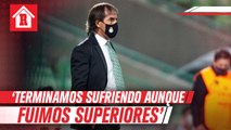 Guillermo Almada: 'Terminamos sufriendo un partido en el que fuimos muy superiores'