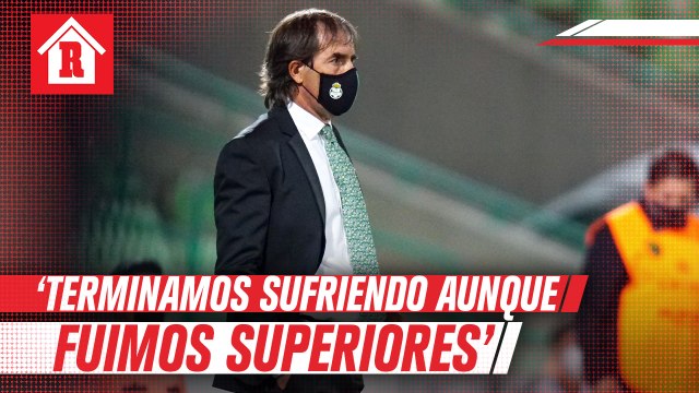 Guillermo Almada: 'Terminamos sufriendo un partido en el que fuimos muy superiores'