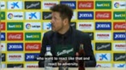 Simeone delighted for Joao Felix's passionate goal celebration