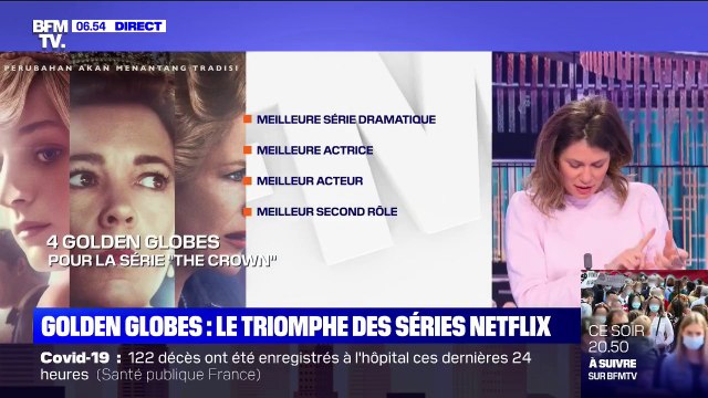 La série The Crown fait carton plein lors des Golden Globes