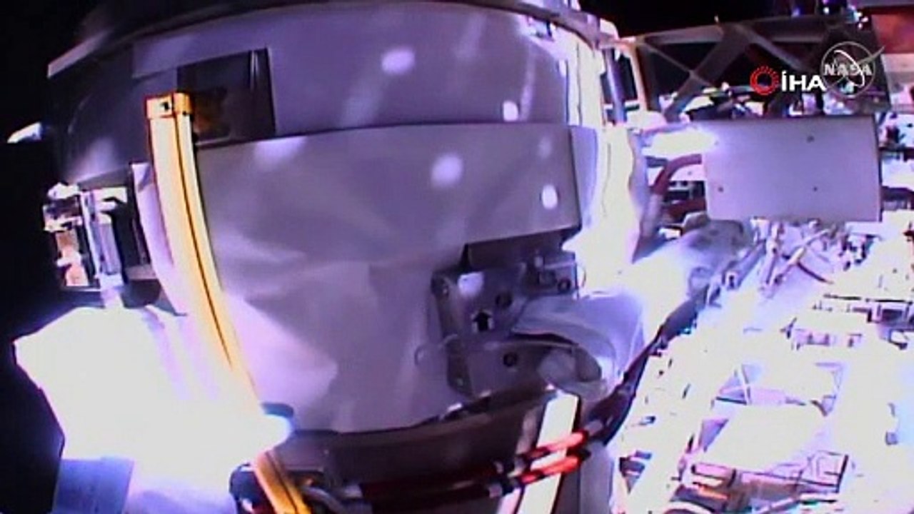 ISS’deki NASA astronotları uzay yürüyüşüne çıktı