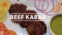 Beef kabab _ Kachay Qeemay k Kabab Recipe by Slice & Dice _ Ground Beef kabab recipe