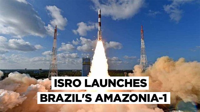 ISRO Sends PSLV-C51 To Space With 19 Satellites, E-Gita & PM's Picture